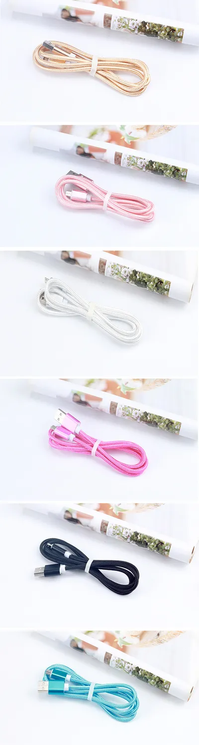 Compatible with Apple , Manufacturer wholesale applicable data cable nylon woven