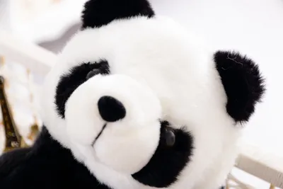 Simulation panda doll backpack
