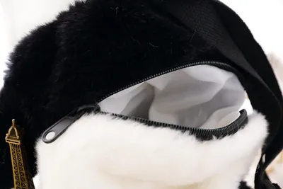 Simulation panda doll backpack