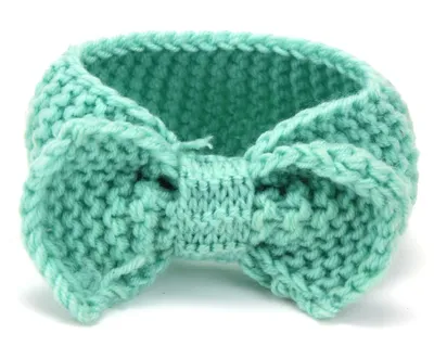 Knitted hair band baby wool ear protection