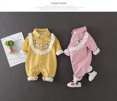 Cute princess dress baby outing hugging clothes