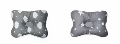 Head shape correction baby pillow