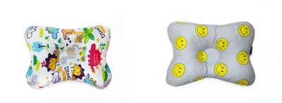Head shape correction baby pillow