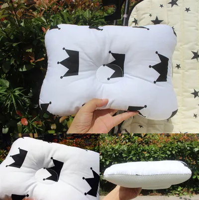 Head shape correction baby pillow