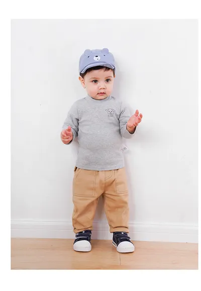 Baby clothes high neck bottoming shirt