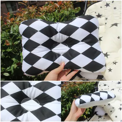 Head shape correction baby pillow
