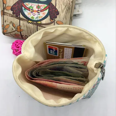 Ladies Children Student Wallet Coin Bag Storage Bag PU Bag