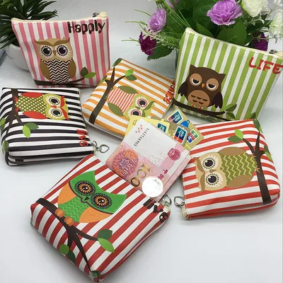 Ladies Children Student Wallet Coin Bag Storage Bag PU Bag