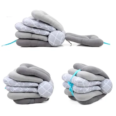 Butterfly flip baby feeding pillow