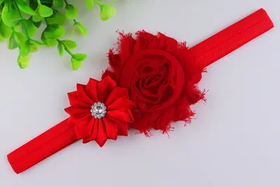 طوق رأس مزين بالزهور للأطفال