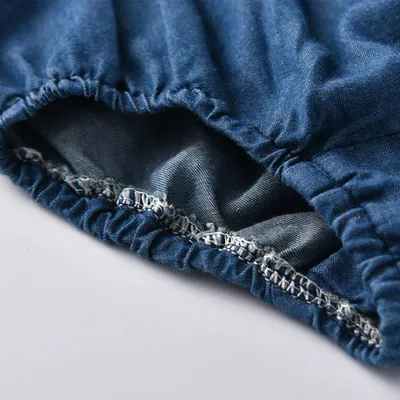Baby Denim Triangle Robe