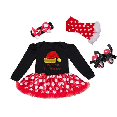 Four-piece Christmas Gift Newborn Clothing Set Baby