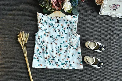 Two-piece baby girl loose shorts