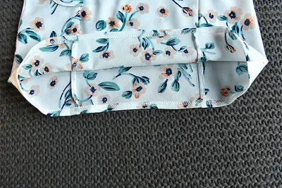 Two-piece baby girl loose shorts
