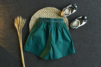 Two-piece baby girl loose shorts