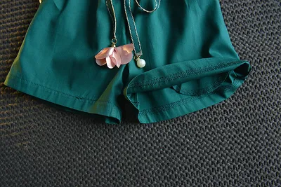 Two-piece baby girl loose shorts