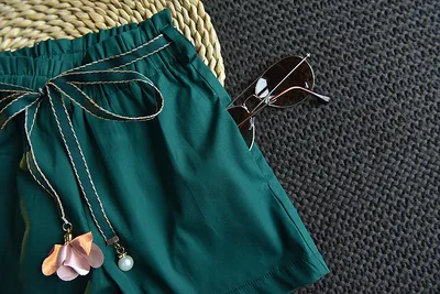 Two-piece baby girl loose shorts