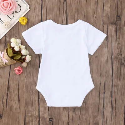 Baby Triangle Romper Romper Print Jumpsuit