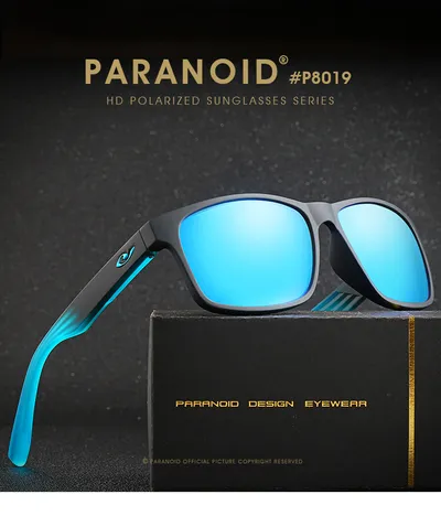 Men's sports polarized sunglasses