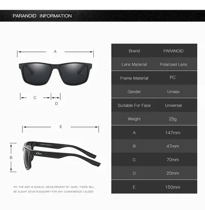 Men's sports polarized sunglasses
