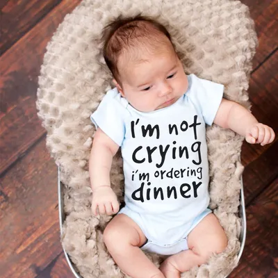 Summer male and female baby bodysuits