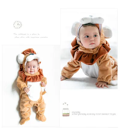 Baby Halloween Animal Jumpsuit