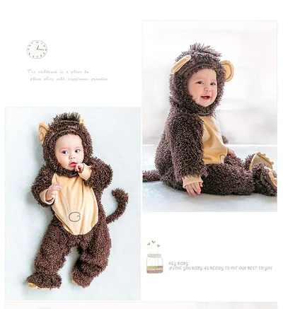 Baby Halloween Animal Jumpsuit