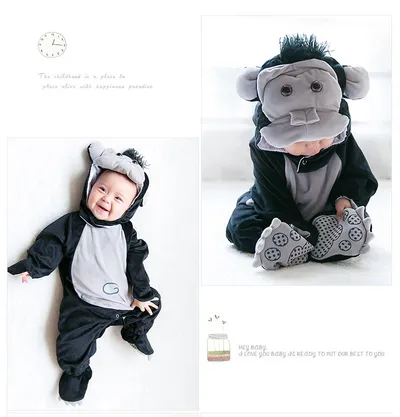 Baby Halloween Animal Jumpsuit