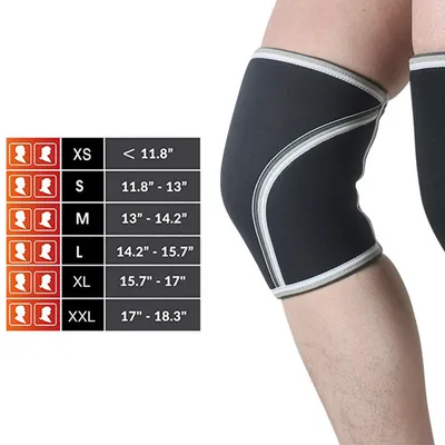 7mm Thicken Compression Leg Sleeve Sports Knee Pads