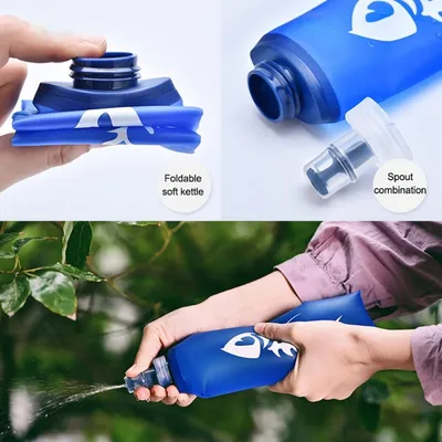 Sports soft water bottle