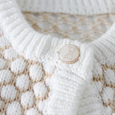 Baby suit knitted cardigan jacket