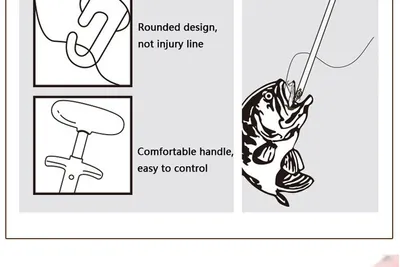 Portable T-type hook remover