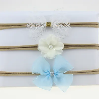 Baby stretch flower headband