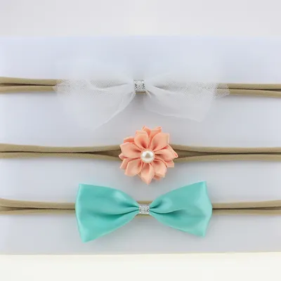 Baby stretch flower headband