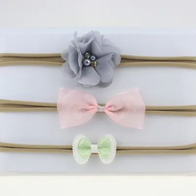 Baby stretch flower headband