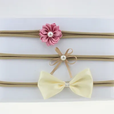 Baby stretch flower headband
