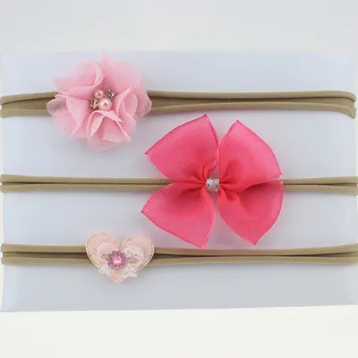 Baby stretch flower headband