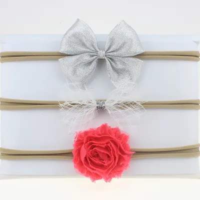 Baby stretch flower headband