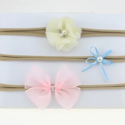 Baby stretch flower headband