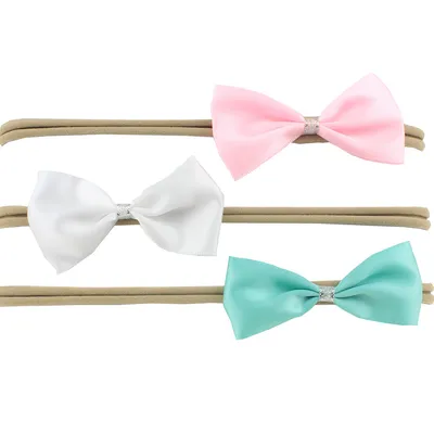 Baby stretch flower headband