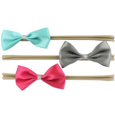 Baby stretch flower headband