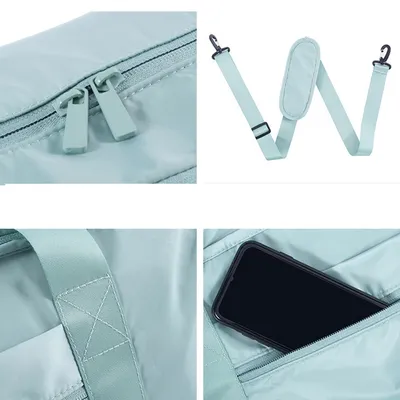 Dry wet separation sports fitness bag swimming bag