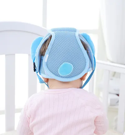 Baby Drop Protection Toddler Cartoon Breathable Safety Helmet
