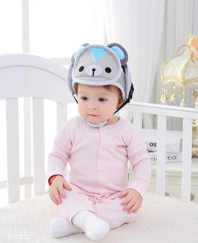 Baby Drop Protection Toddler Cartoon Breathable Safety Helmet