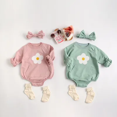 Baby's One-Piece Clothes Baby's Spring And Autumn Baby Clothes