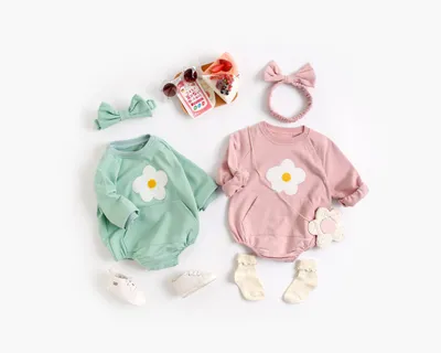 Baby's One-Piece Clothes Baby's Spring And Autumn Baby Clothes