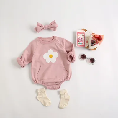 Baby's One-Piece Clothes Baby's Spring And Autumn Baby Clothes