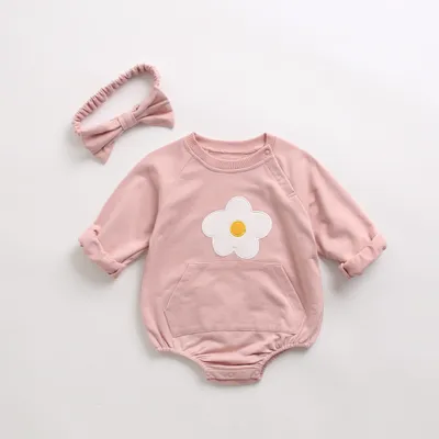 Baby's One-Piece Clothes Baby's Spring And Autumn Baby Clothes