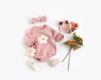Baby's One-Piece Clothes Baby's Spring And Autumn Baby Clothes