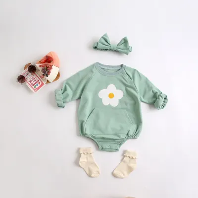 Baby's One-Piece Clothes Baby's Spring And Autumn Baby Clothes